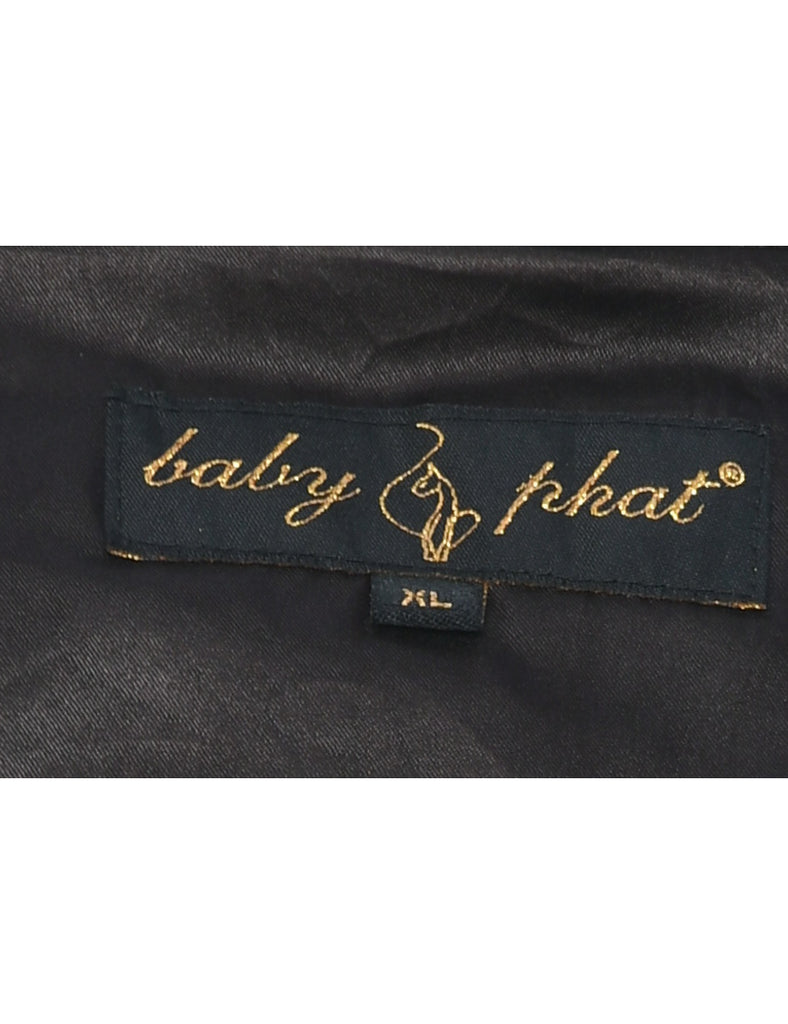 Dark Brown Team Jacket - XL