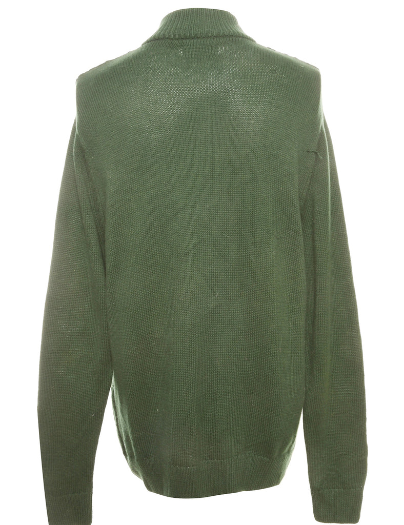 Dark Green Chaps Jumper - M