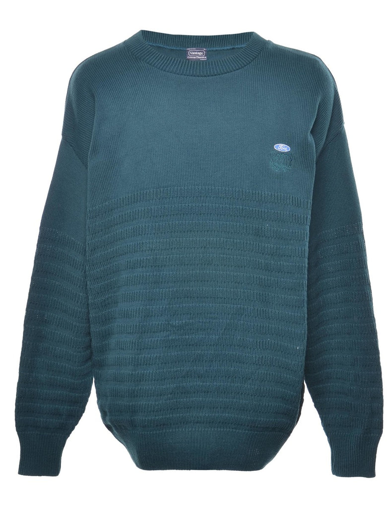 Dark Green Jumper - L