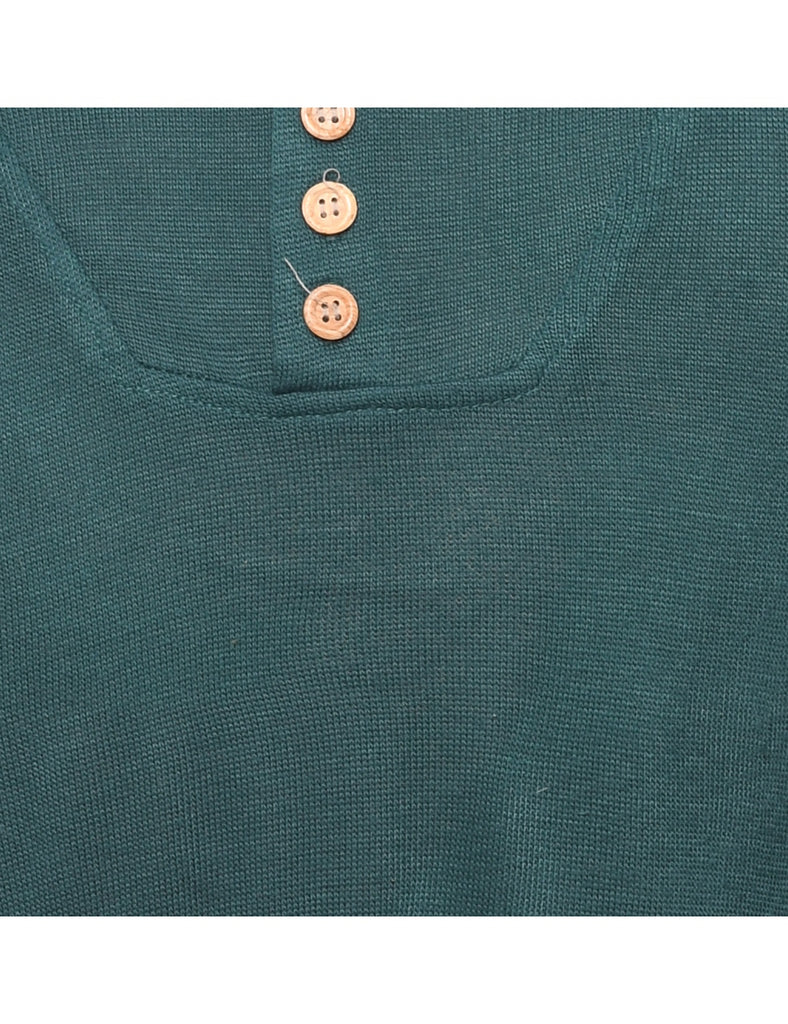 Dark Green Jumper - S