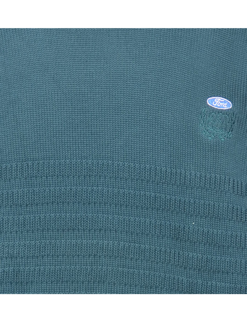 Dark Green Jumper - L