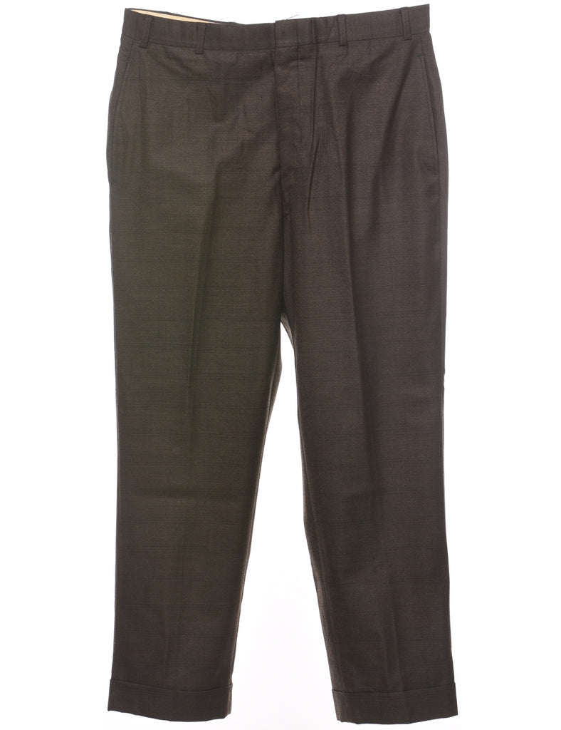 Dark Green Trousers - W35 L28