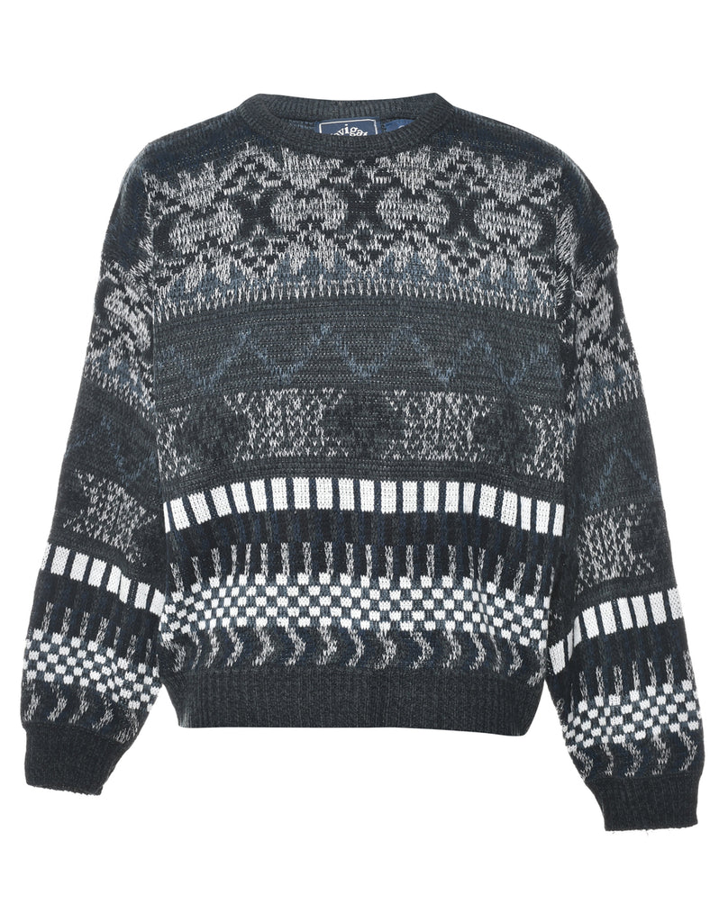 Dark Grey Jumper - L