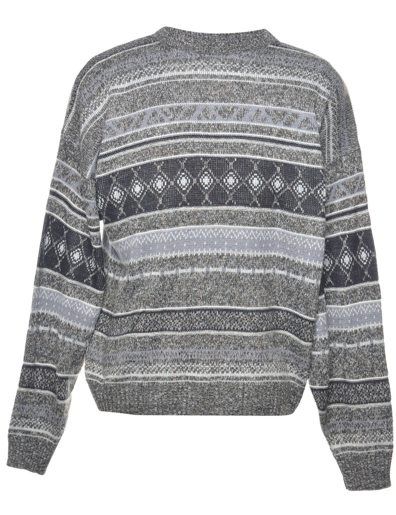 Dark Grey Jumper - L