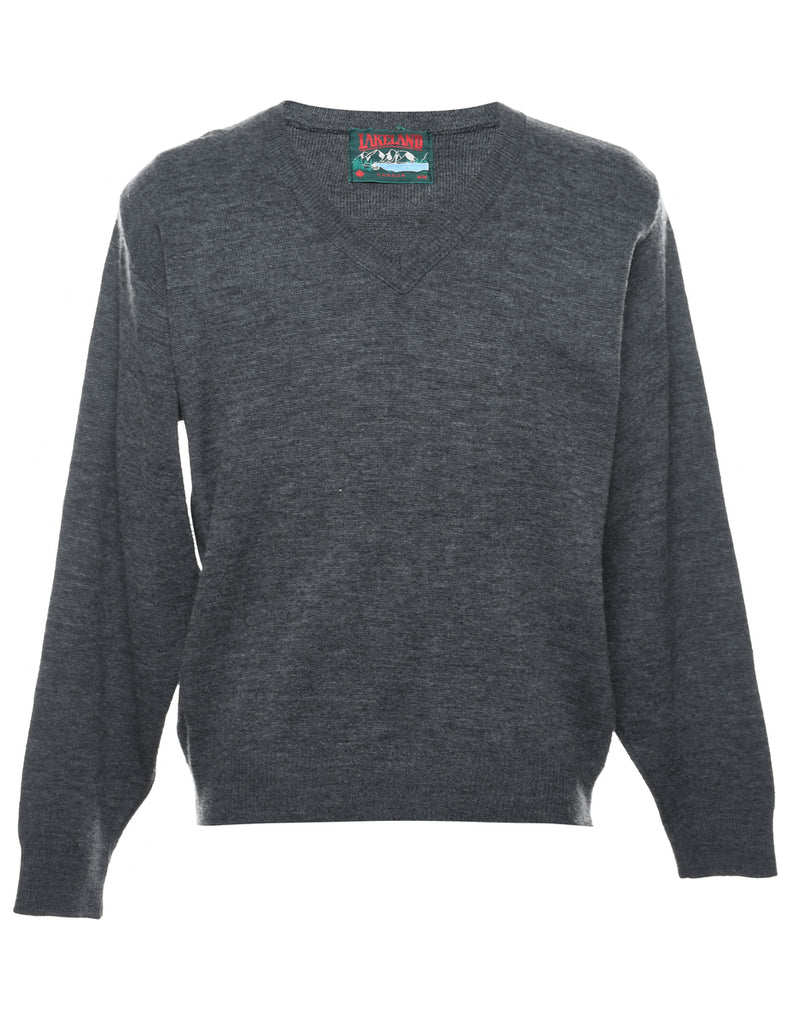 Dark Grey Jumper - M