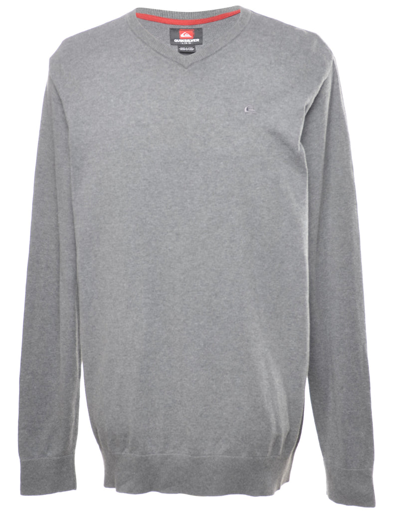 Dark Grey Jumper - L