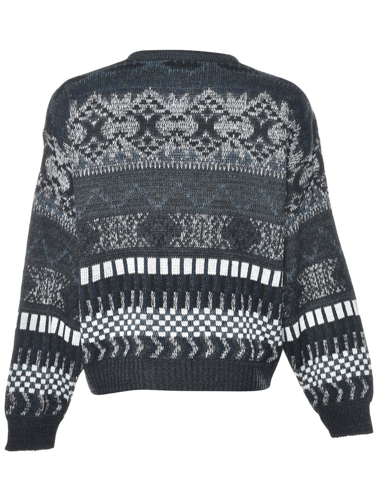 Dark Grey Jumper - L