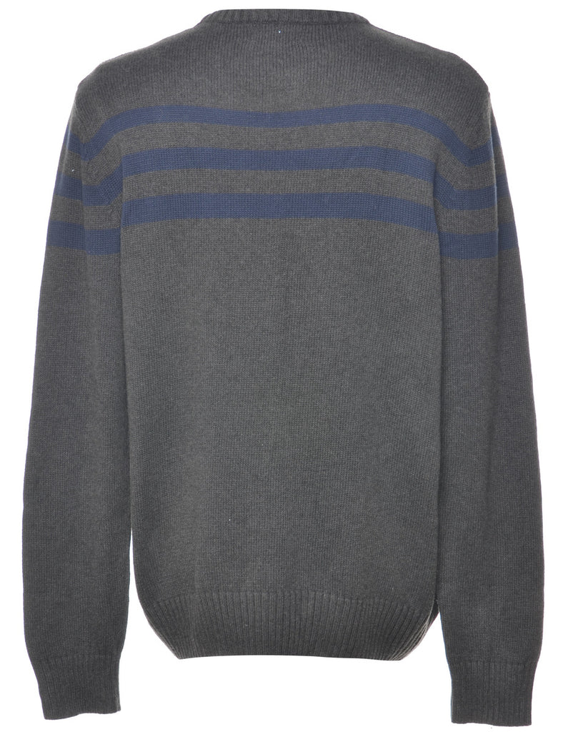 Dark Grey Jumper - L