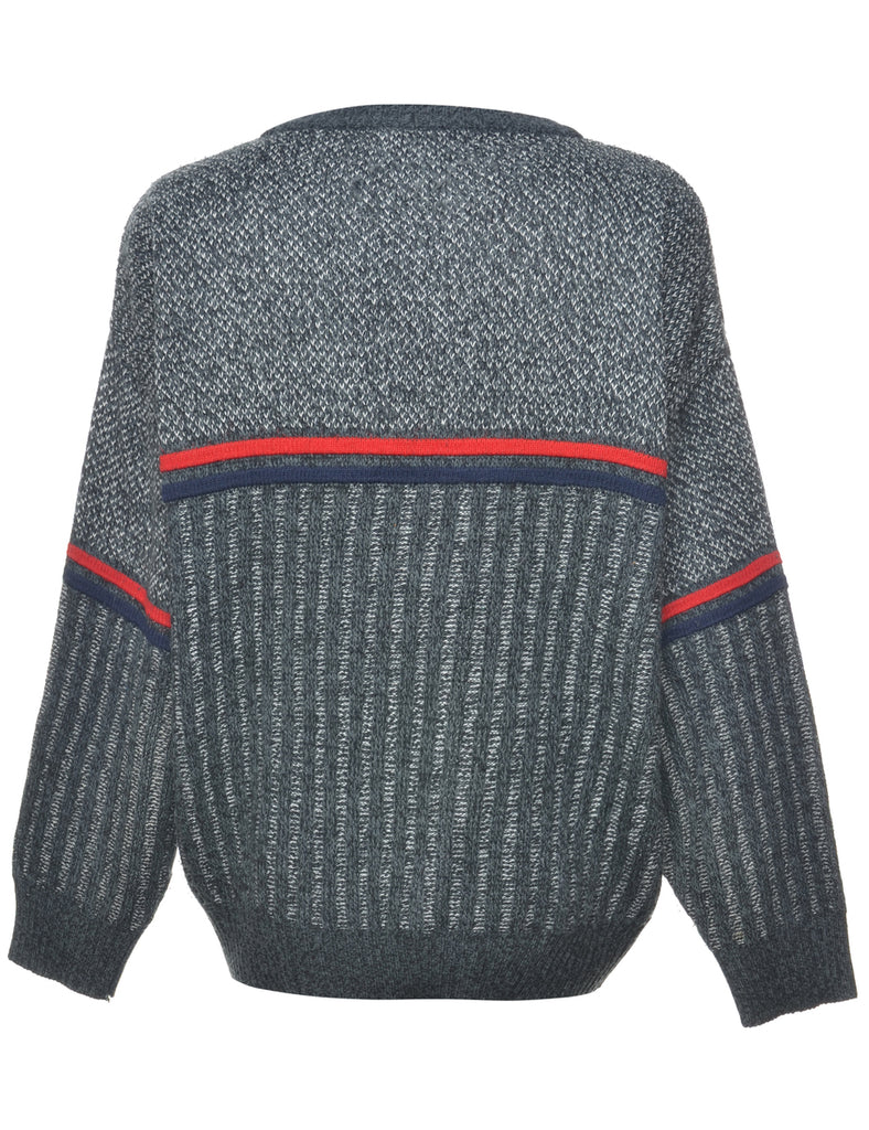 Dark Grey Jumper - L
