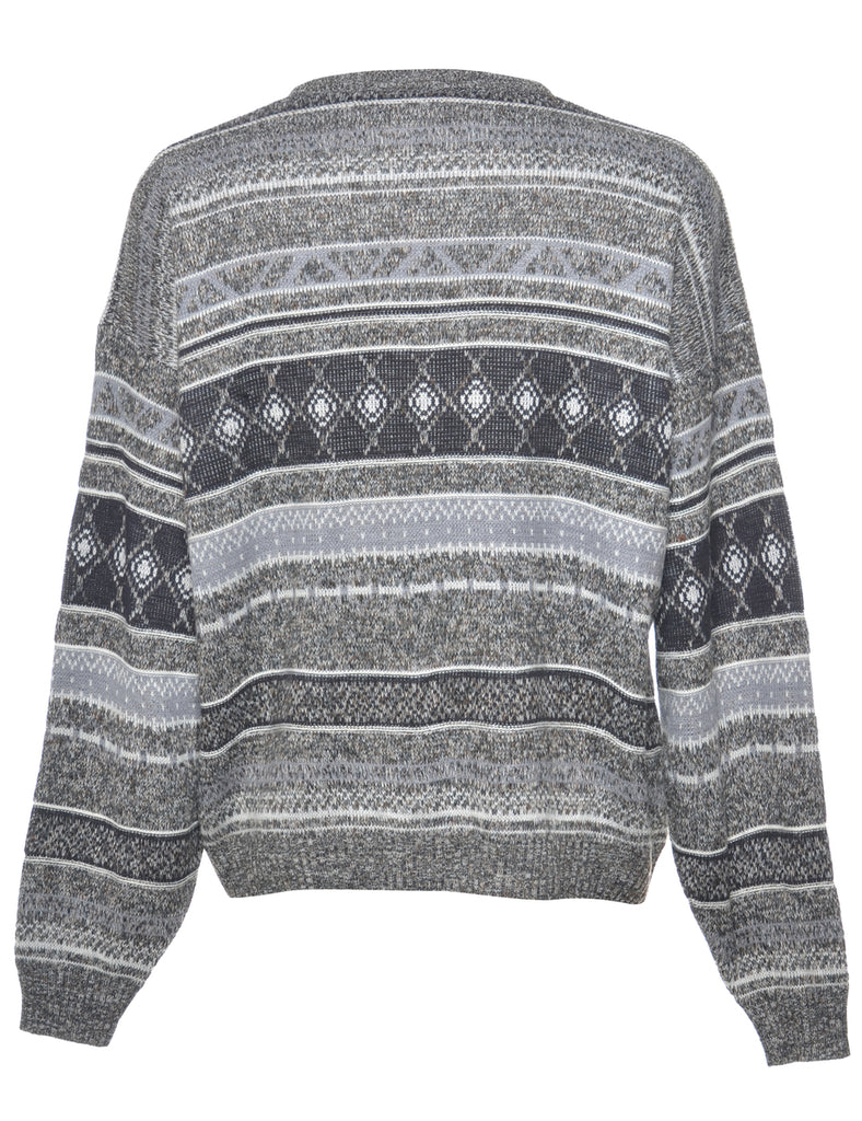 Dark Grey Jumper - L