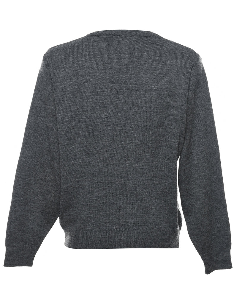 Dark Grey Jumper - M