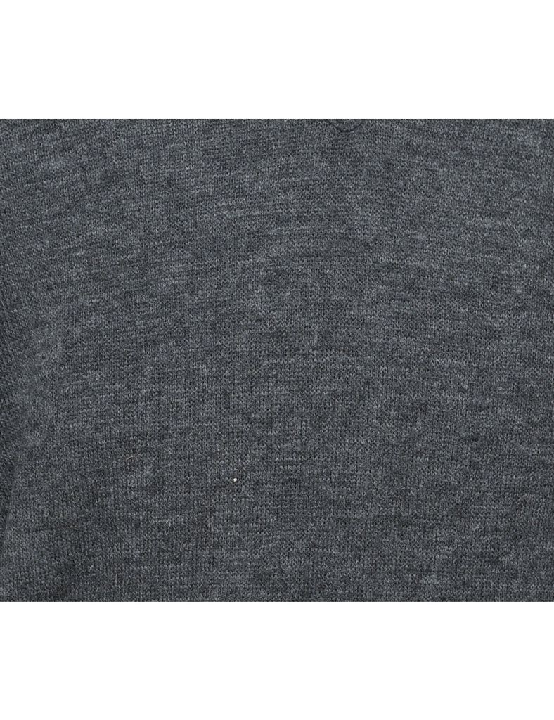 Dark Grey Jumper - M