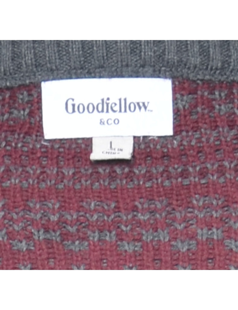 Dark Grey Jumper - L