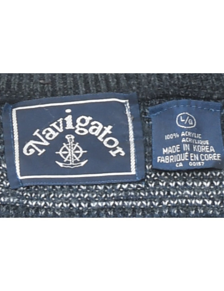 Dark Grey Jumper - L