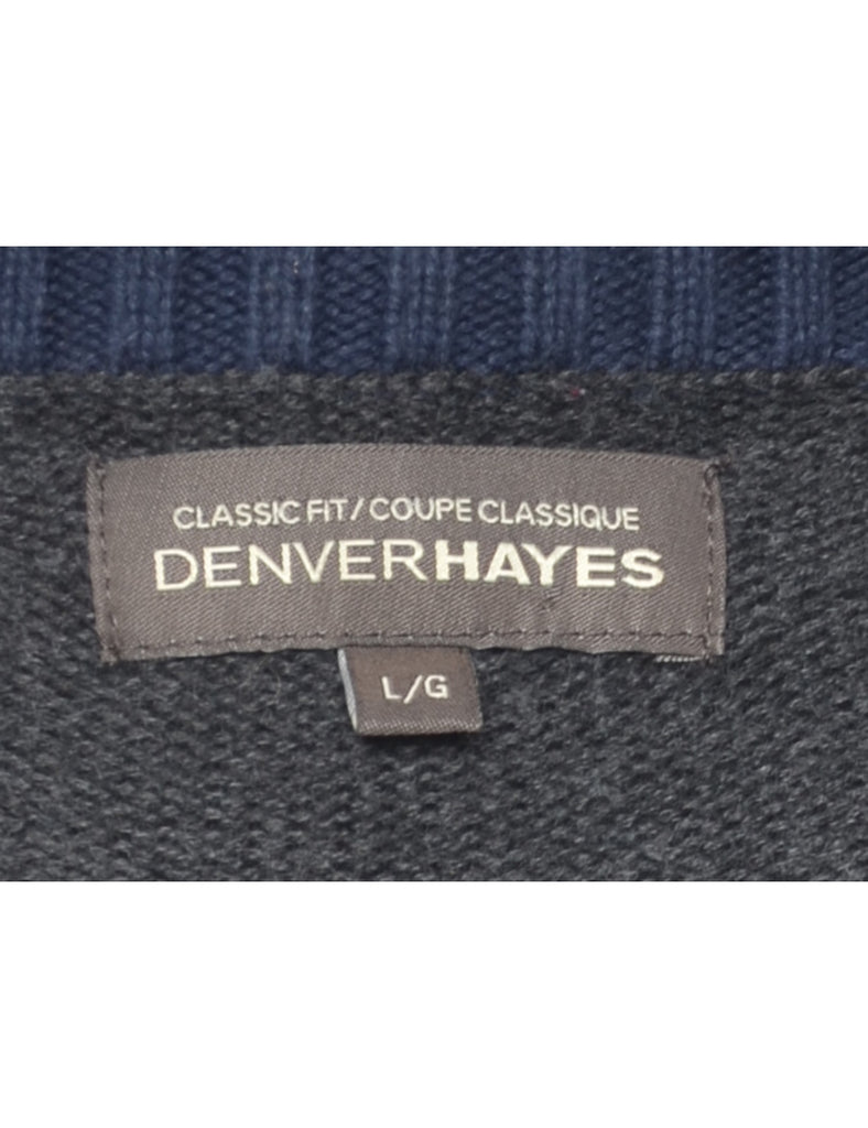 Dark Grey Jumper - L