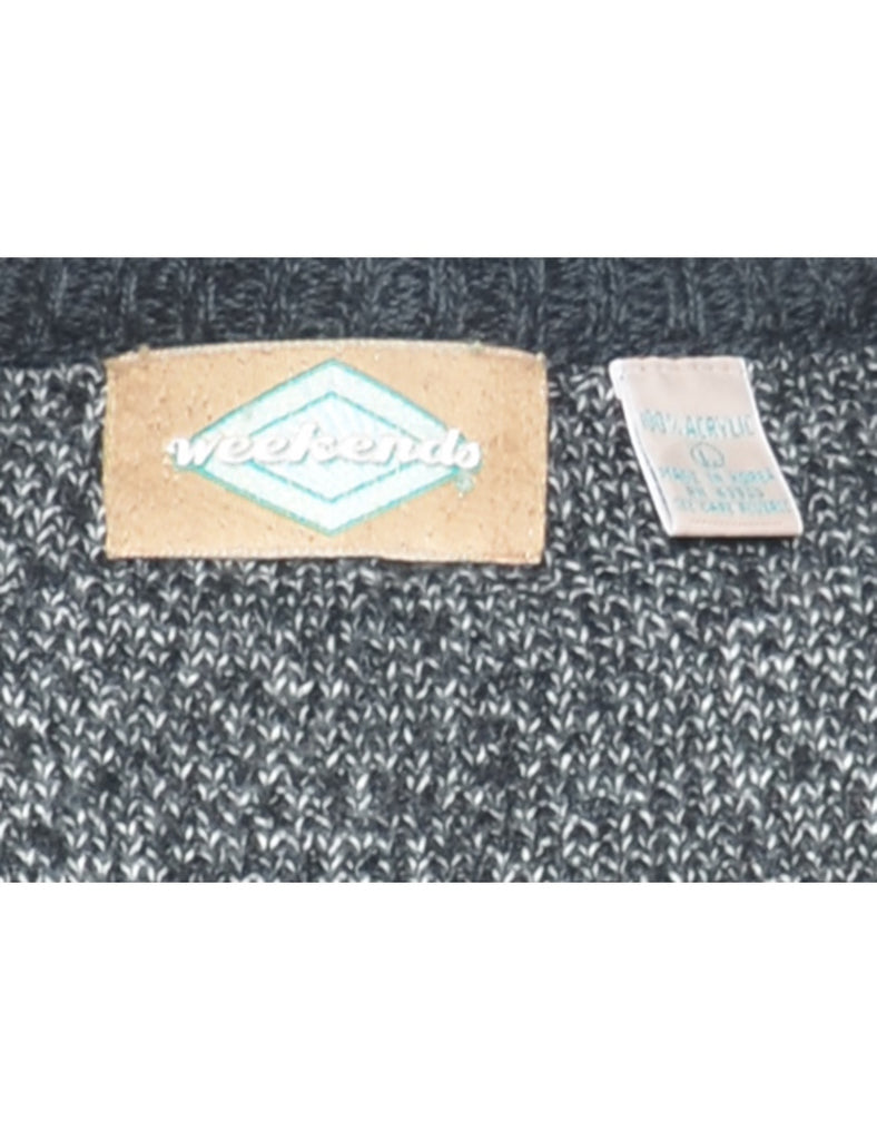 Dark Grey Jumper - L