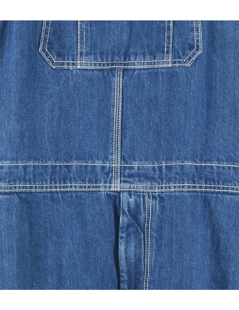 Dark Wash Denim Salopettes - XXL