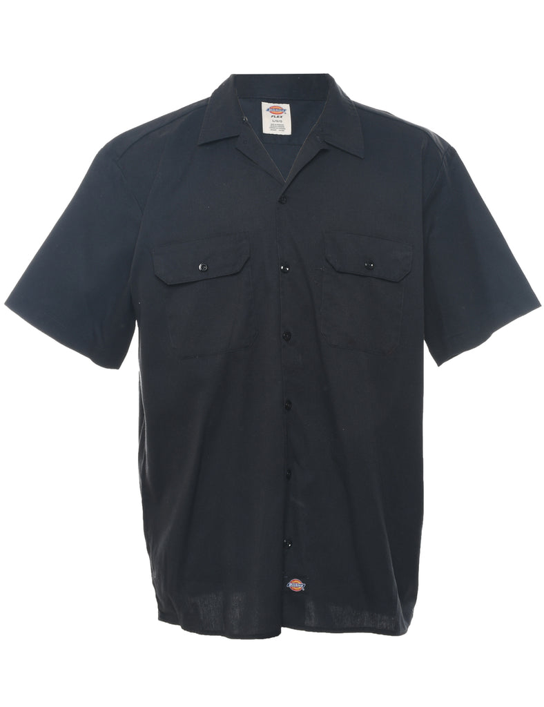 Dickies Black Classic Workwear Shirt - L