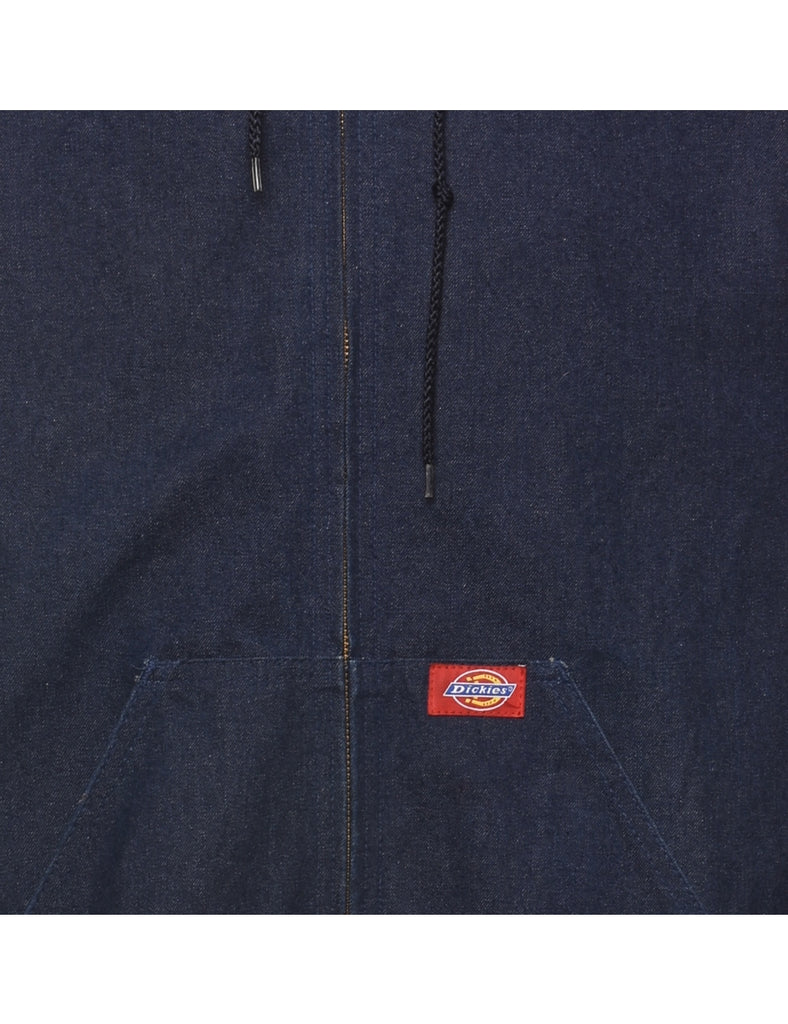 Dickies Embroidered Dark Wash Denim Jacket - XL