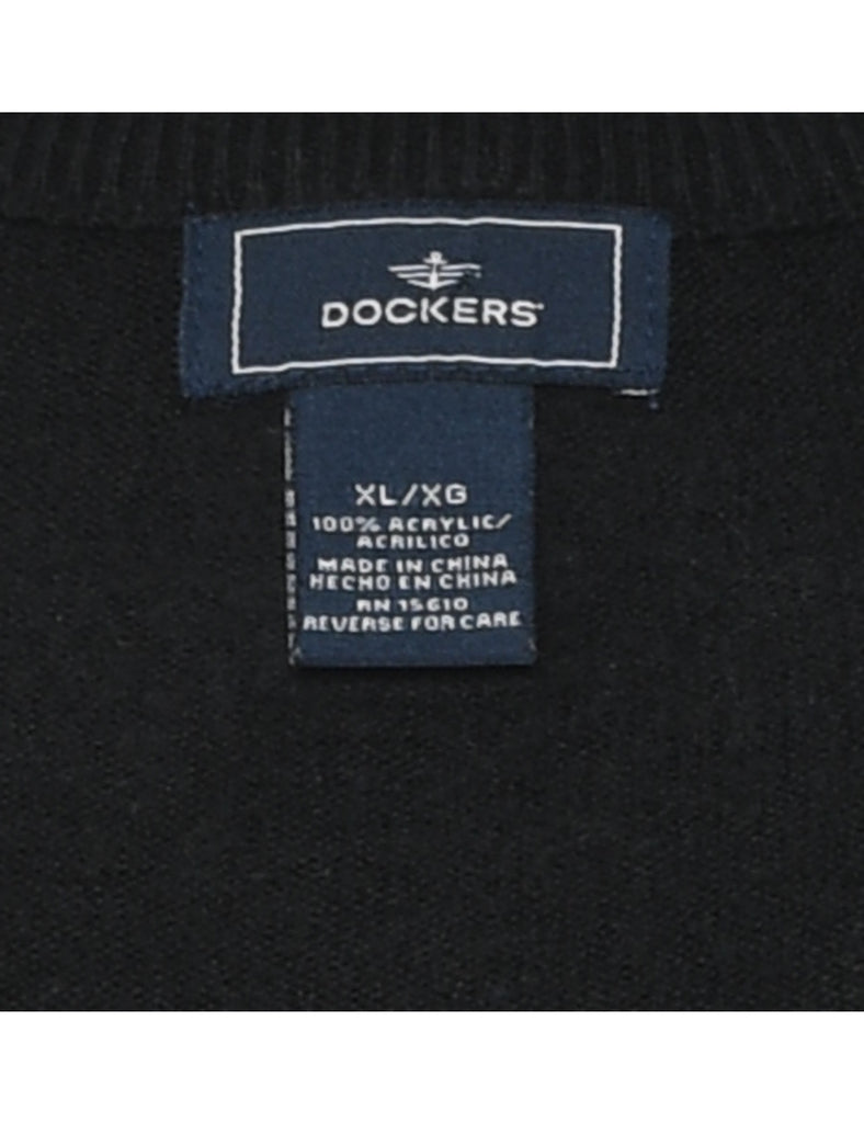 Dockers Black Vest - XL