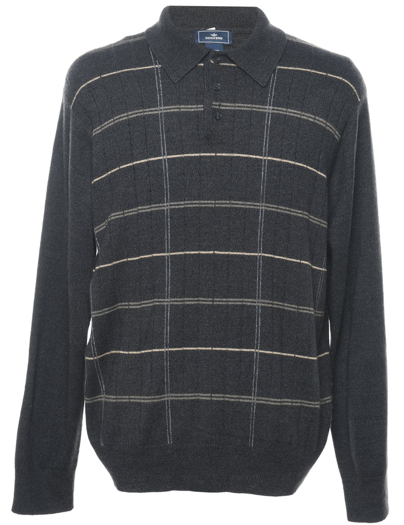 Dockers Checked Jumper - XL