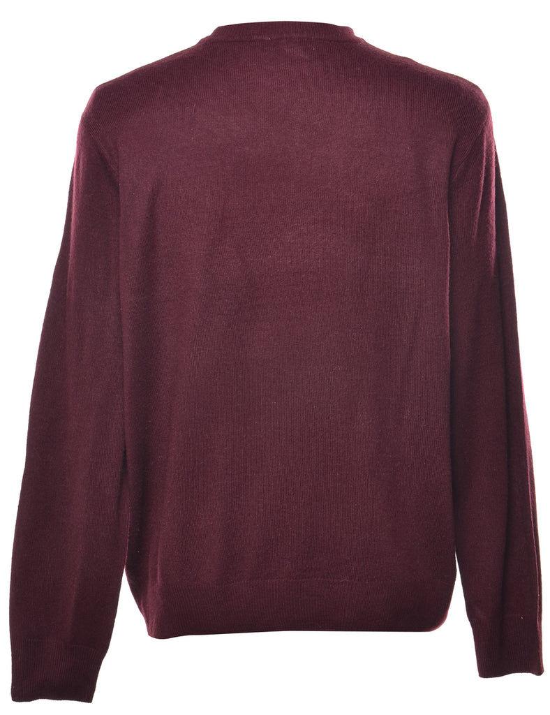 Dockers Checked Jumper - L