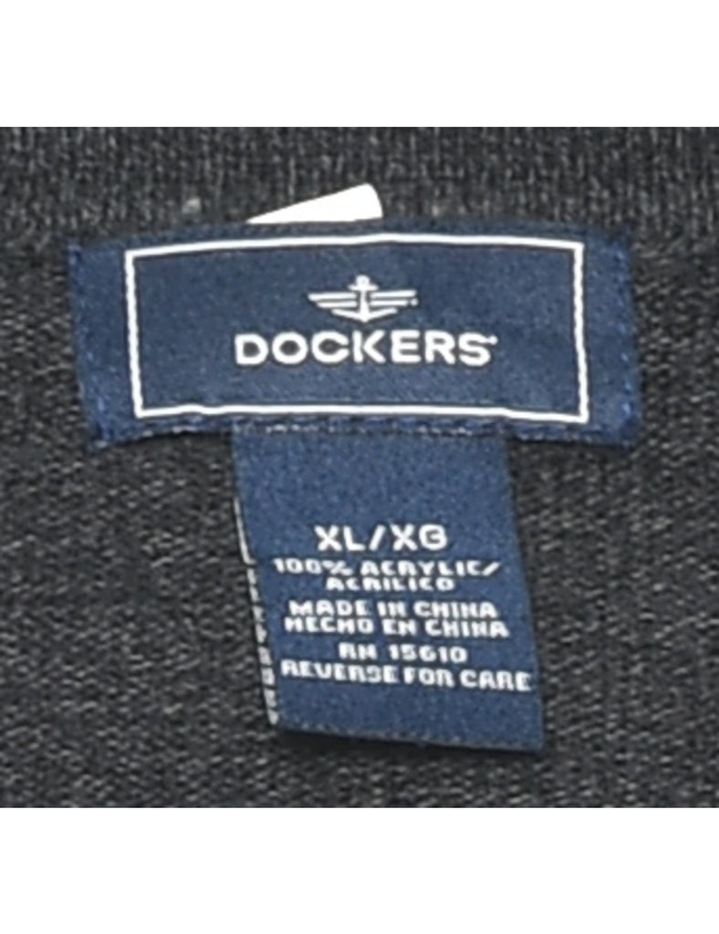 Dockers Checked Jumper - XL