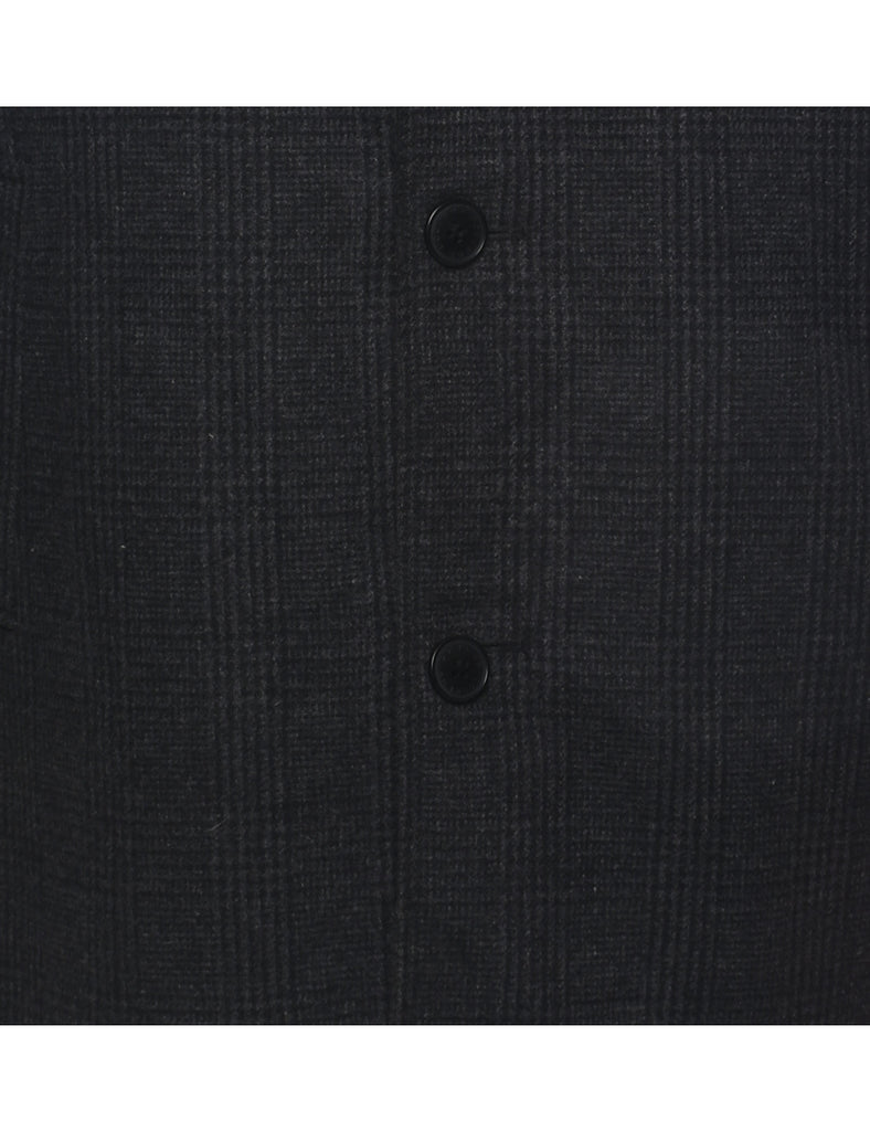 Dockers Checked Wool Coat - XL