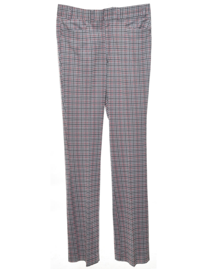 Dogtooth Checks Trousers - W38 L38