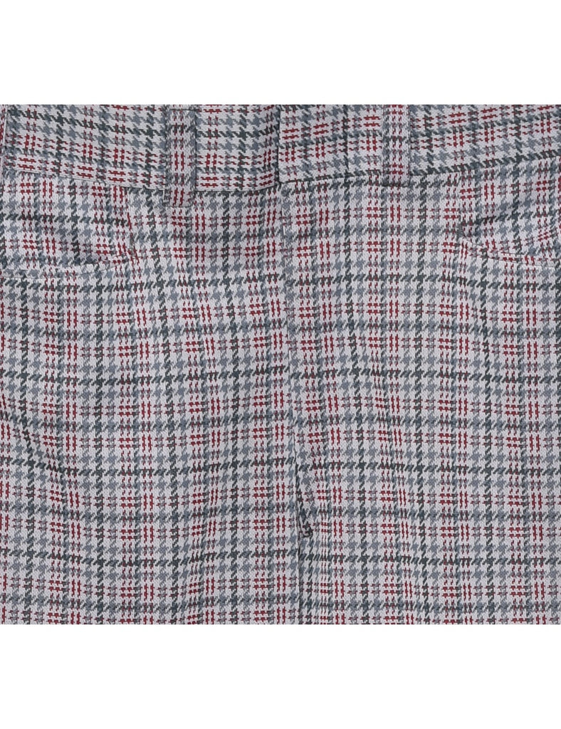 Dogtooth Checks Trousers - W38 L38