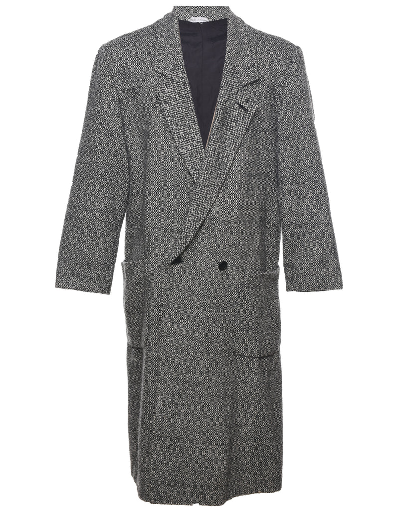 Double Breasted Wool Coat - XL