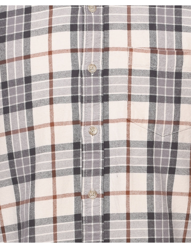 Eddie Bauer Checked Shirt - M