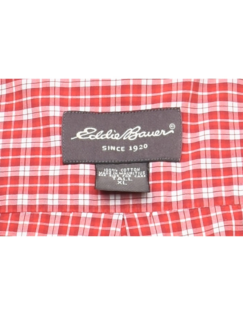 Eddie Bauer Checked Shirt - XL