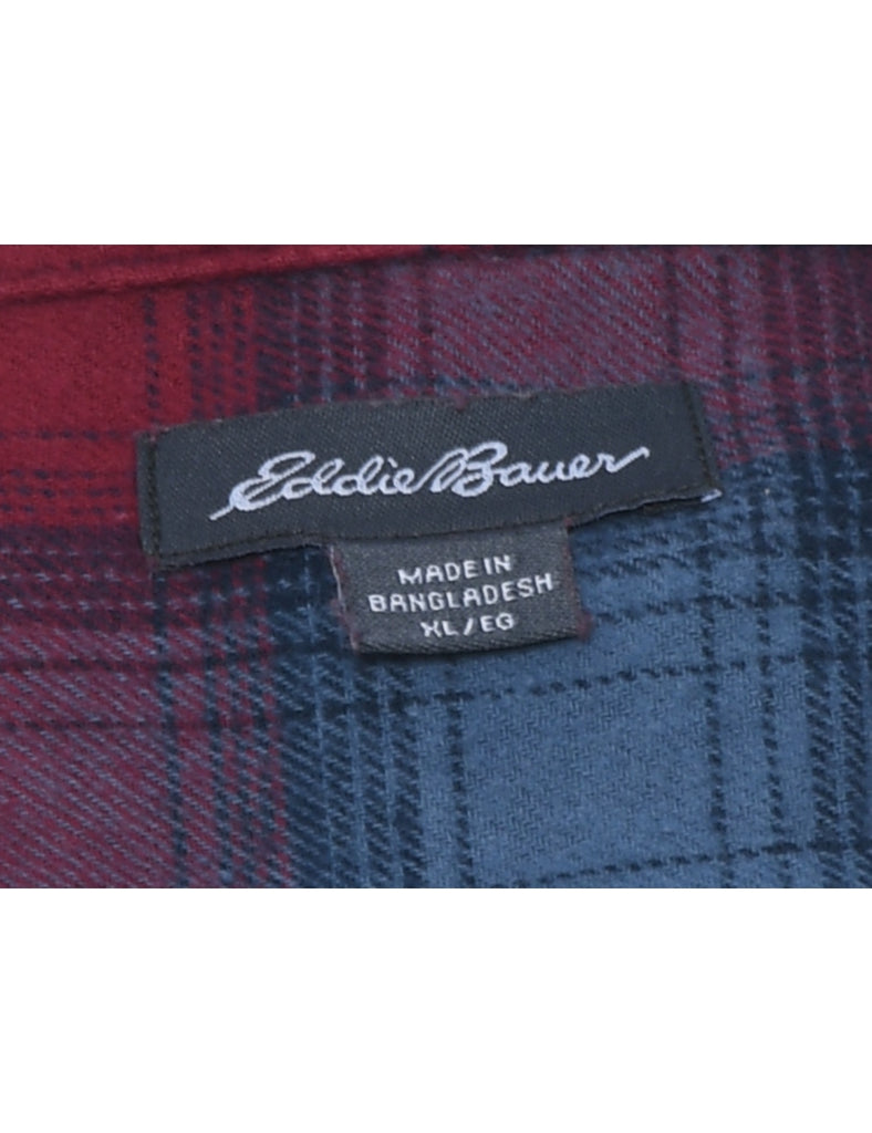 Eddie Bauer Checked Shirt - XL