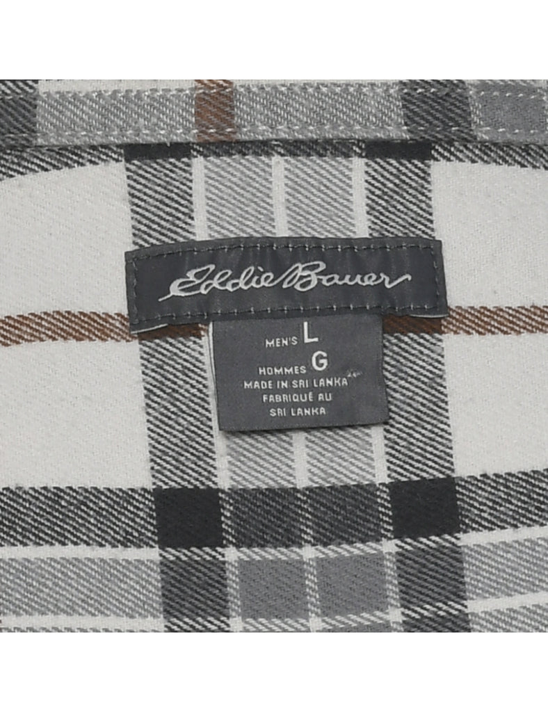 Eddie Bauer Checked Shirt - L