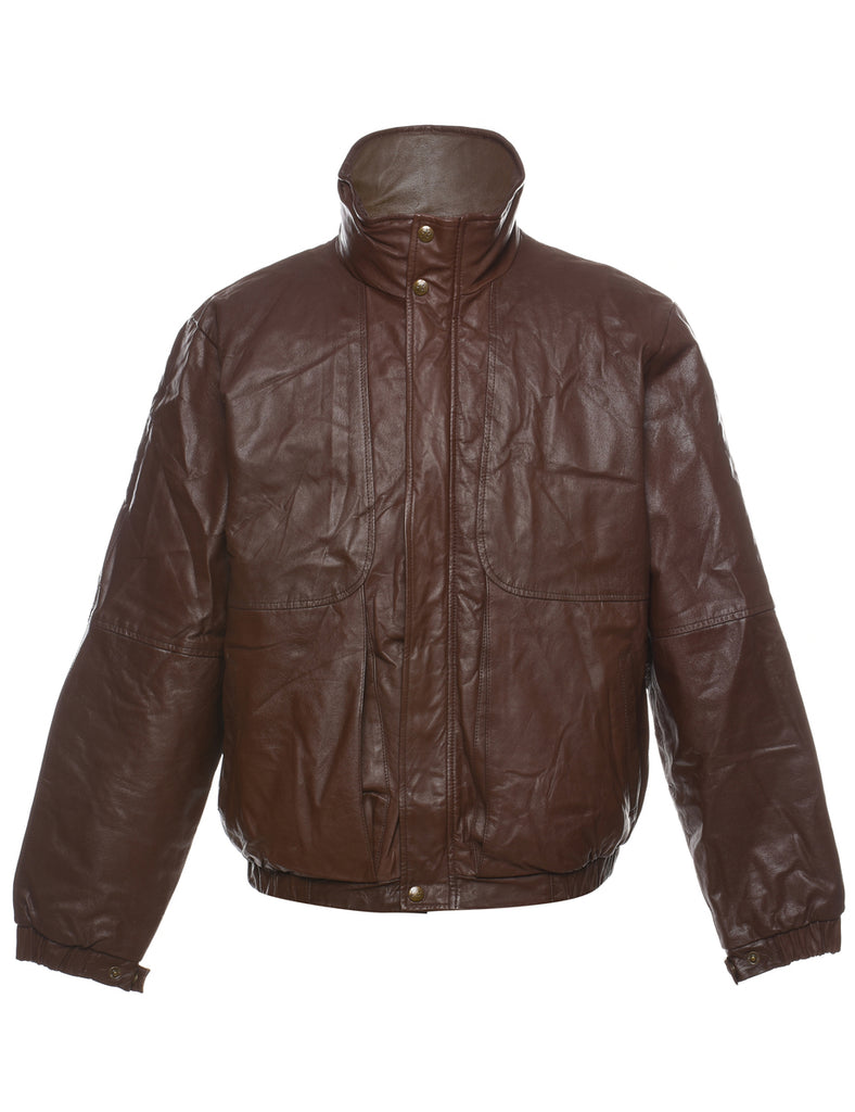 Eddie Bauer Leather Jacket - M