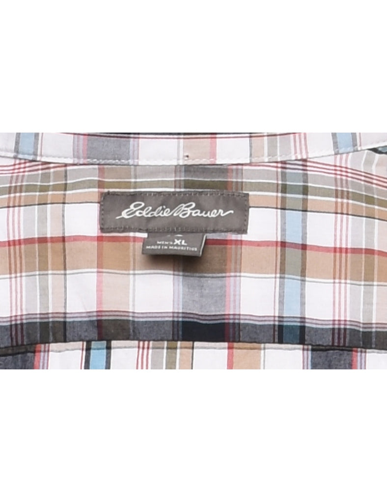 Eddie Bauer Multi-Colour Checked Shirt - XL