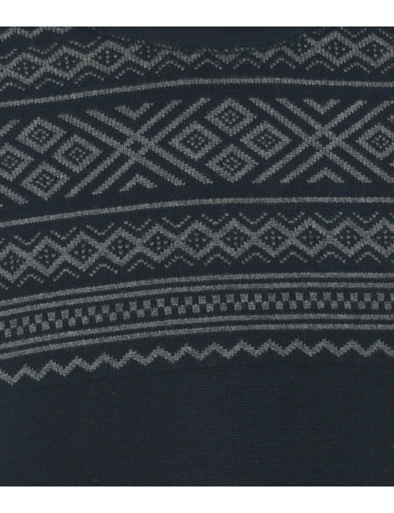 Eddie Bauer Navy Jumper - L