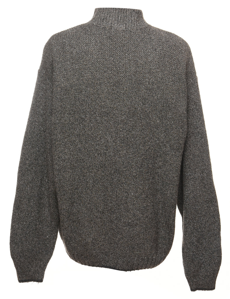 Eddie Bauer Polo Neck Jumper - L