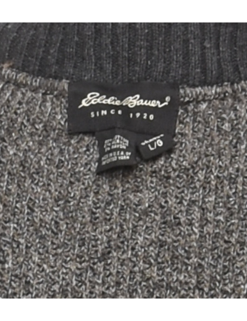 Eddie Bauer Polo Neck Jumper - L