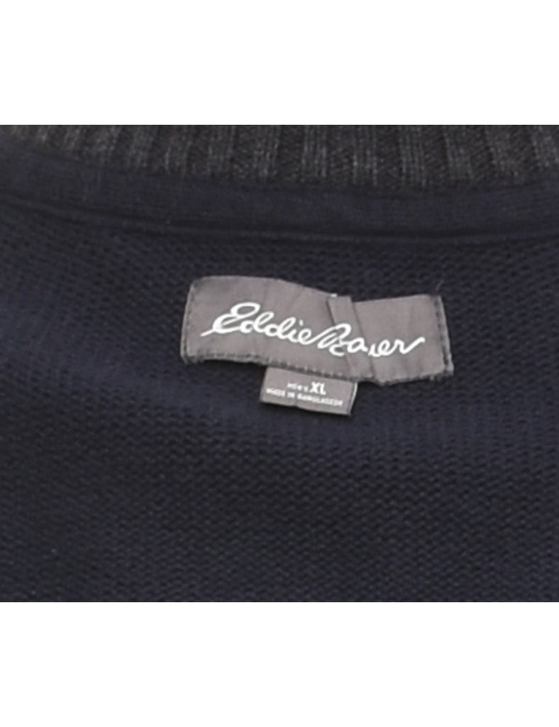 Eddie Bauer Polo Neck Jumper - XL