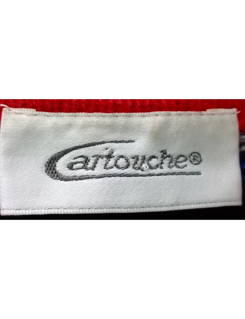 Fairisle Knit Jumper - L