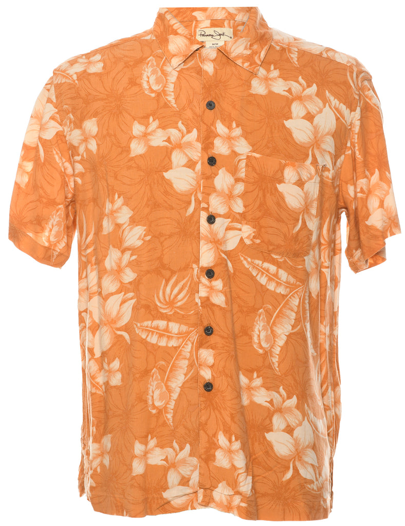 Floral Hawaiian Shirt - M