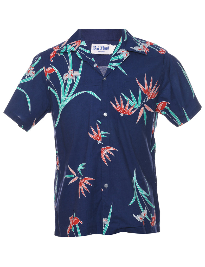 Floral Hawaiian Shirt - M