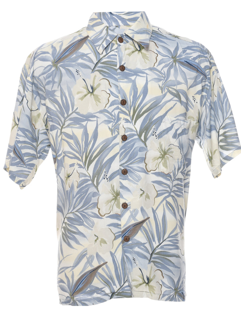 Floral Hawaiian Shirt - M