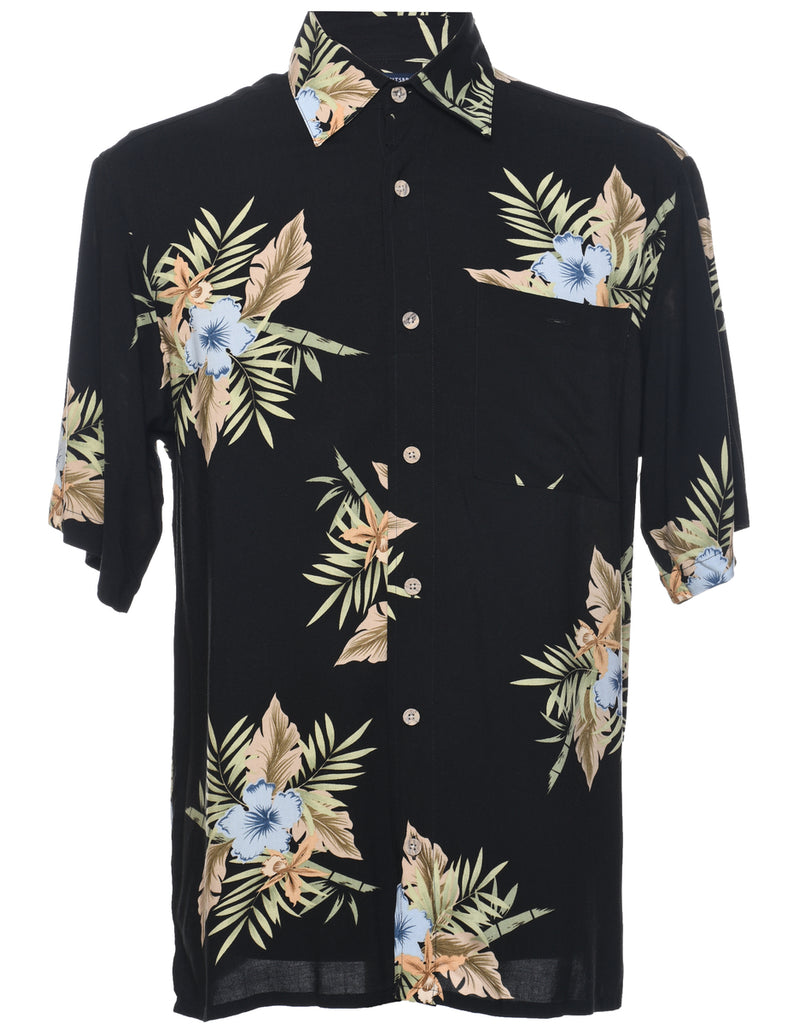 Floral Hawaiian Shirt - S