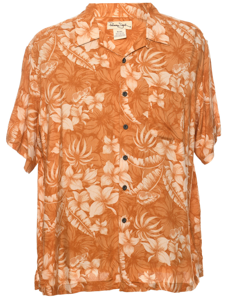 Floral Hawaiian Shirt - XL
