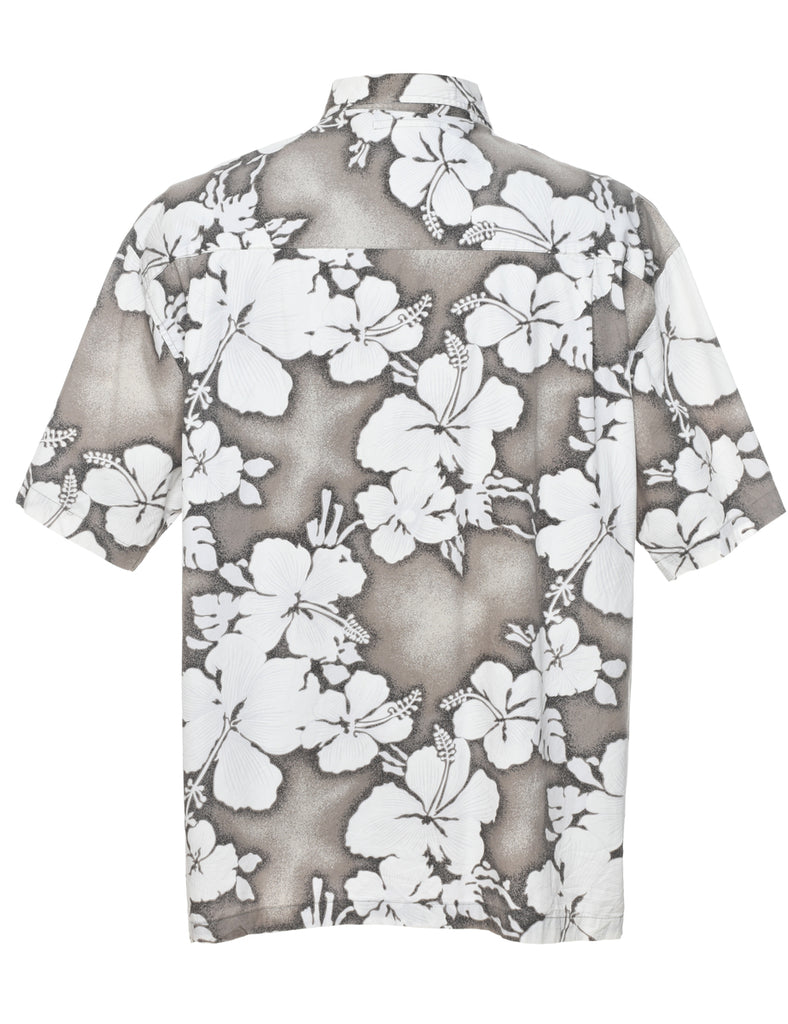 Floral Hawaiian Shirt - L