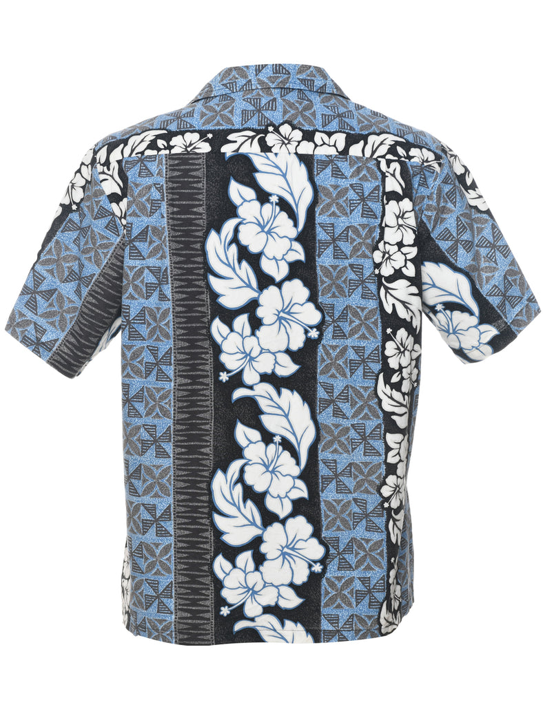 Floral Hawaiian Shirt - M