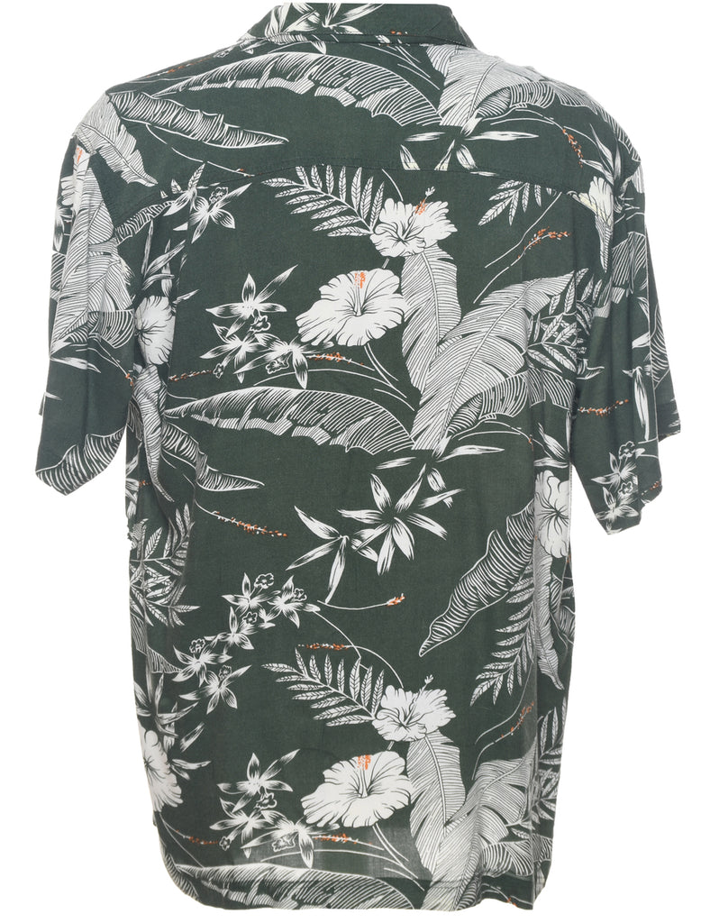 Floral Hawaiian Shirt - M